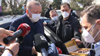 Cumhurbaşkanı Erdoğan'a evinin önünde doğum günü sürprizi
