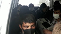Adana’da 9 kişilik araçtan 18 kişi çıktı