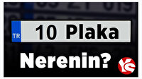 10 nerenin plakası? 10 plaka neresi, hangi ilin plakası?
