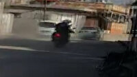 Hatay'da film gibi kovalamaca vatandaş kamerasında