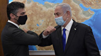 Netanyahu ile BAE'nin Tel Aviv Büyükelçisinden samimi görüntüler