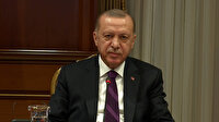 Cumhurbaşkanı Erdoğan, Macron ile video konferans görüşmesi gerçekleştirdi