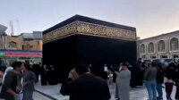 Kerbela'da Kabe maketi çevresinde tavaf ettiler: Tepkiler üzerine kaldırıldı