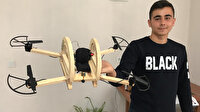 17 yaşındaki liseli öğrenci insan taşıyabilen drone yaptı: Saatte 120 km hız yapabiliyor