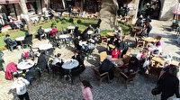 Bursa’nın tarihi hanları ve çarşıları 4 ay sonra şenlendi