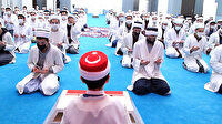 Hafızlardan şehit askerler için hatim ve dua