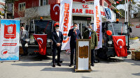 Kademe A.Ş yerli süpürme ve kanal temizleme araçlarını Pınarhisar Belediyesine teslim etti