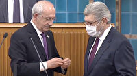 Cihangir İslam CHP’ye katıldı: Rozetini Kılıçdaroğlu taktı
