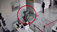 Samsun'da sağlık çalışanına yumruklu saldırı kamerada