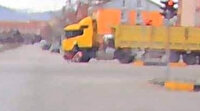 Isparta’da TIR ile çarpışan motosikletin sürücüsü ölümden döndü