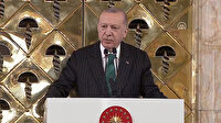 Cumhurbaşkanı Erdoğan: Milletten aldığı vekaleti terör örgütüne peşkeş çekenler İstiklal Marşı'ndan rahatsız