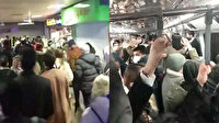 Vaka sayılarının arttığı İstanbul metrolarında endişelendiren görüntü
