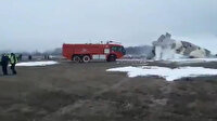 Kazakistan’da An-26 tipi askeri uçak düştü: 4 ölü, 2 yaralı