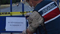 Çankırı'da bir köy karantinaya alındı