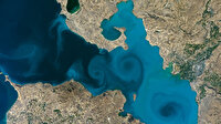 NASA favorilerine ekledi: Van Gölü'nün fotoğrafı uzaydan çekildi