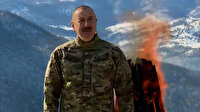 Azerbaycan Cumhurbaşkanı Aliyev, Nevruz ateşini işgalden kurtarılan Şuşa'da yaktı