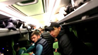 GZT Giresunspor takım otobüsüne yapılan saldırı sonrası yaşanan panik anları