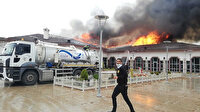 Türkiye Petrolleri Kristal Park Sosyal Tesisleri'nde korkutan yangın