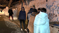 Maltepe'de işçilerin kaldığı konteynırda yangın çıktı: Paramız her şeyimiz yandı!