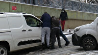 Kar yüzünü gösterdi İstanbullular zor anlar yaşadı