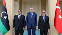 Cumhurbaşkanı Erdoğan ve Libya heyetinin görüşmesi başladı