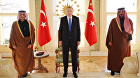 Cumhurbaşkanı Erdoğan Katar Dışişleri bakanı ile görüştü