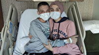 Karaciğer komasına giren ikizine ikinci hayat oldu