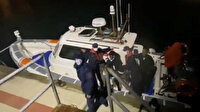 İzmir açıklarında Türk kara sularına itilen 76 sığınmacı kurtarıldı