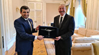 Azerbaycan Cumhurbaşkanı İlham Aliyev, Selçuk Bayraktar'a 'Karabağ Nişanı' takdim etti