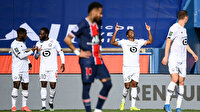 Lille, PSG'yi 1-0 yenerek liderliğe yükseldi (ÖZET)