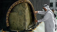 Ramazanın yaklaşmasıyla Kabe örtüsünün bakım çalışmaları başladı