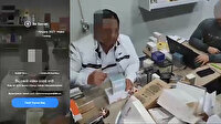 Sosyal medya canlı yayınında kaçak ürünler satarken suçüstü yakalandı