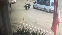 İstanbul’da ilginç kaza: Bisikletli ile yaya çarpıştı