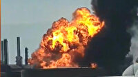 Meksika'da petrol rafinerisinde şiddetli patlama