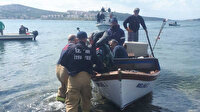 Foça'dan düşen askeri eğitim uçağı motor arızası nedeniyle kaza kırıma uğradı