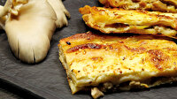 Mantarın yakıştığı en güzel lezzet: Mantarlı börek