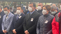 Canan Kaftancıoğlu cemaatle birlikte cenaze namazına durdu