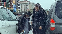 Mendil satan çocuğa aracından inerek montunu verdi