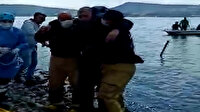 İzmir'de düşen askeri eğitim uçağına ait yeni görüntüler