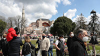 Sultanahmet'te turist yoğunluğu: Ziyaretçi kuyrukları oluştu