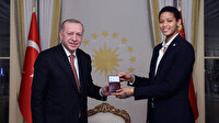 Cumhurbaşkanı Erdoğan, Türkiye Voleybol Federasyonu yönetici ve oyuncularını kabul etti