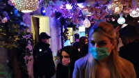 Beyoğlu'nda parti verilen bir otele baskın: 100 kişiye ceza kesildi