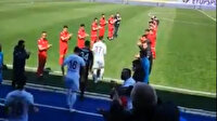 2. Lig ekibi maça Şampiyonlar Ligi müziğiyle çıktı