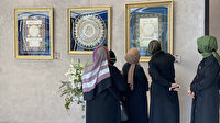 Başakşehirli kadın sanatçılardan altın değerinde tezhip sergisi
