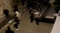 Bahçelievler’de taşlı, sopalı, bıçaklı "meydan muharebesi" kamerada