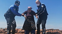 Yaşlı kadın onarım için çatıya çıktı: İntihara kalkıştığı sanıldı