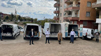 Derik Kaymakamlığı Sosyal Yardımlaşma Vakfı ve Derik Belediyesi Kültür ve Sosyal İşler Müdürlüğü ramazan yardımı