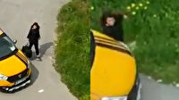 Genç kıza sokak ortasında dehşeti yaşatmıştı: O taksici ağabeyi çıktı