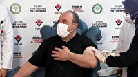 Yerli aşının ilk dozu vuruldu