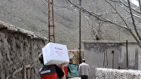 Sadakataşı Derneği, Bitlis'te 100 aileye kumanya ulaştırdı